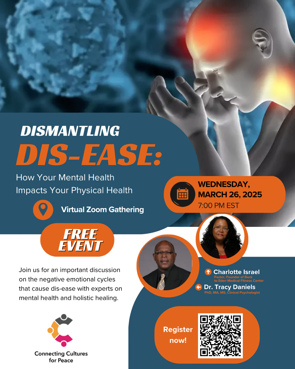 Dismantling Dis-Ease event focusing on mental health