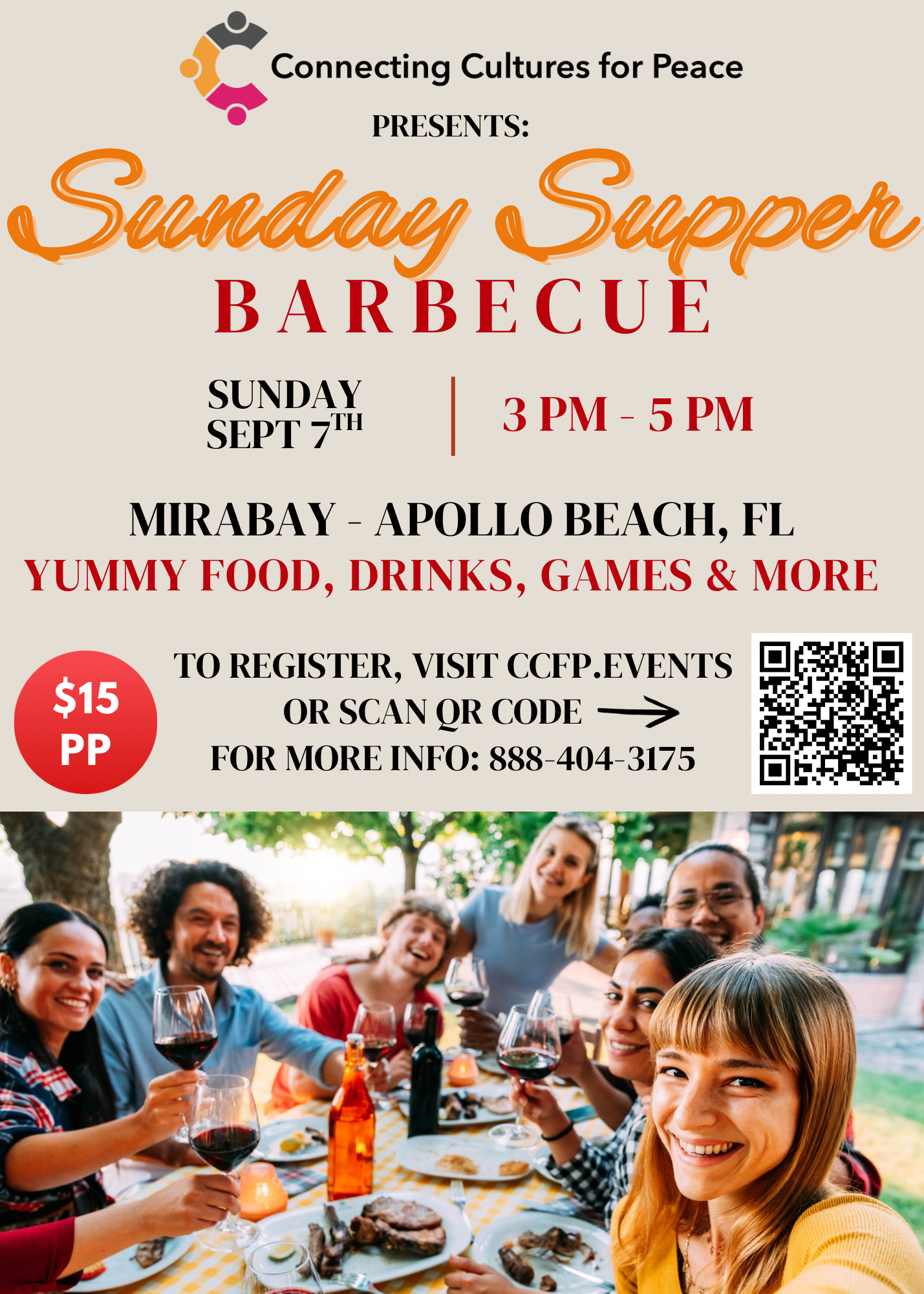 Sunday Supper Barbeque event