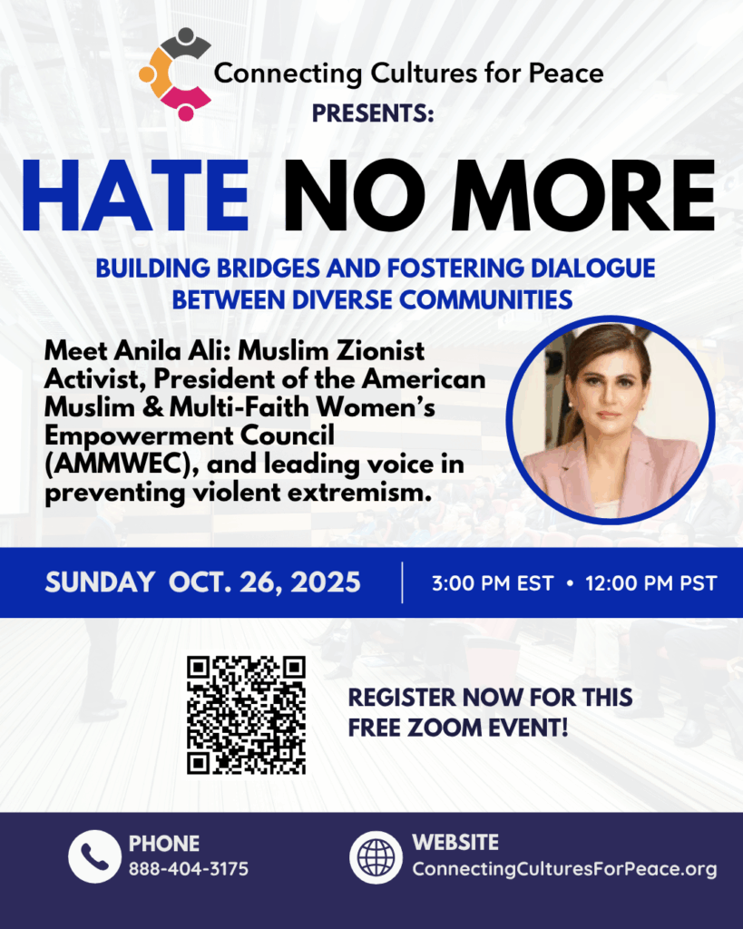 Hate No More event to bridge communities.